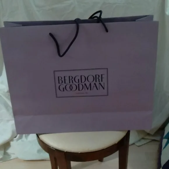 Iconic Bergdorf Goodman Shopping Bag - Picture 2 of 3